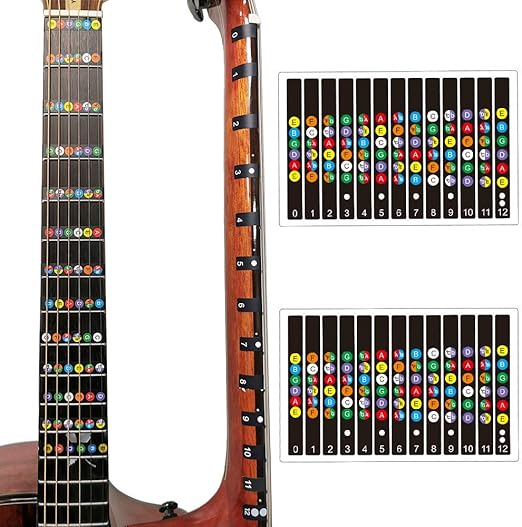 Koldot Guitar Fretboard Stickers Fret Stickers for Acoustic