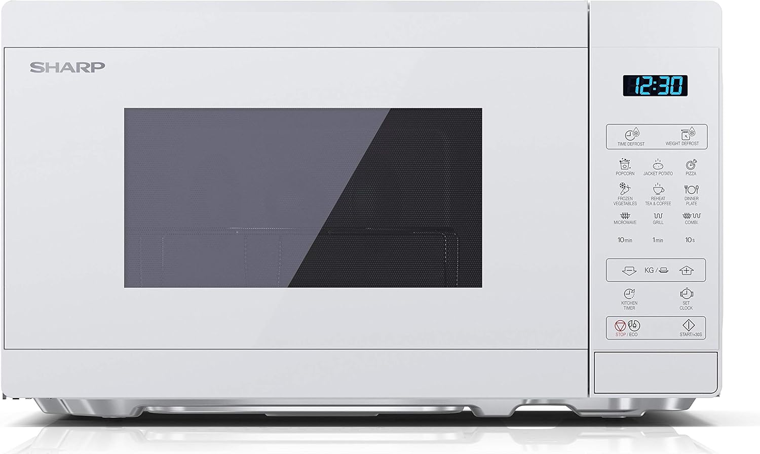 SHARP YCMG02EC Microwave with Grill Function/Defrosting Program / 800 Watt / 20 Litres / 11