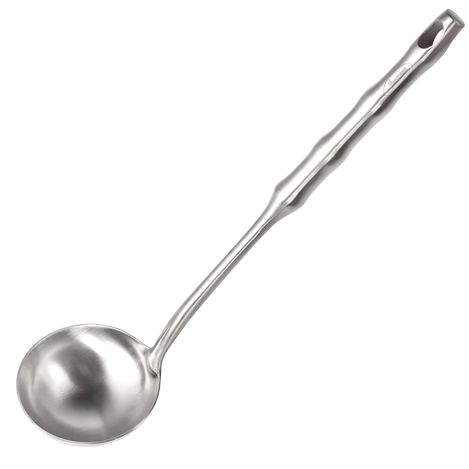 Newness Soup Ladle, Integral Forming Soup Pan Ladle, 304 Stainless