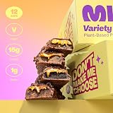 Misfits Vegan Protein Bars 12 Pack 6 Flavours Variety | 14-15g Protein view 2