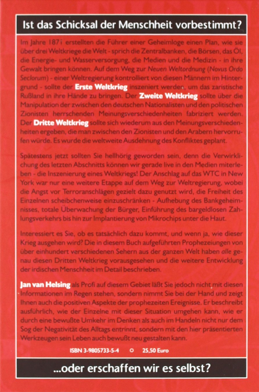Buch 3 Der Dritte Weltkrieg Einhundert Seher Schildern In Ihren