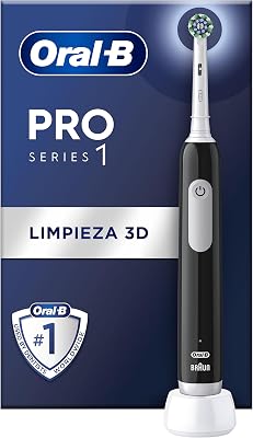 Pro Series 1 Cepillo de Dientes Eléctrico, 1 Cabezal, Negro