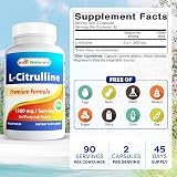 Best Naturals L-Citrulline 1500mg per Serving - 90 Caps - Non-GMO Gluten Free view 2