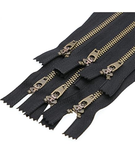 パンツ PROPA9ANDA BRATS CHECK ZIPPERS radiots Amazon.com: YKK Two 7 Inch Brass Jeans Zipper YKK Number 5