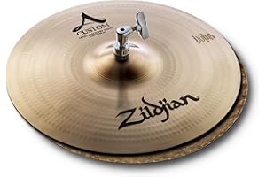 Zildjian A Custom 14-Inch Mastersound Hi-Hat Cymbals Pair