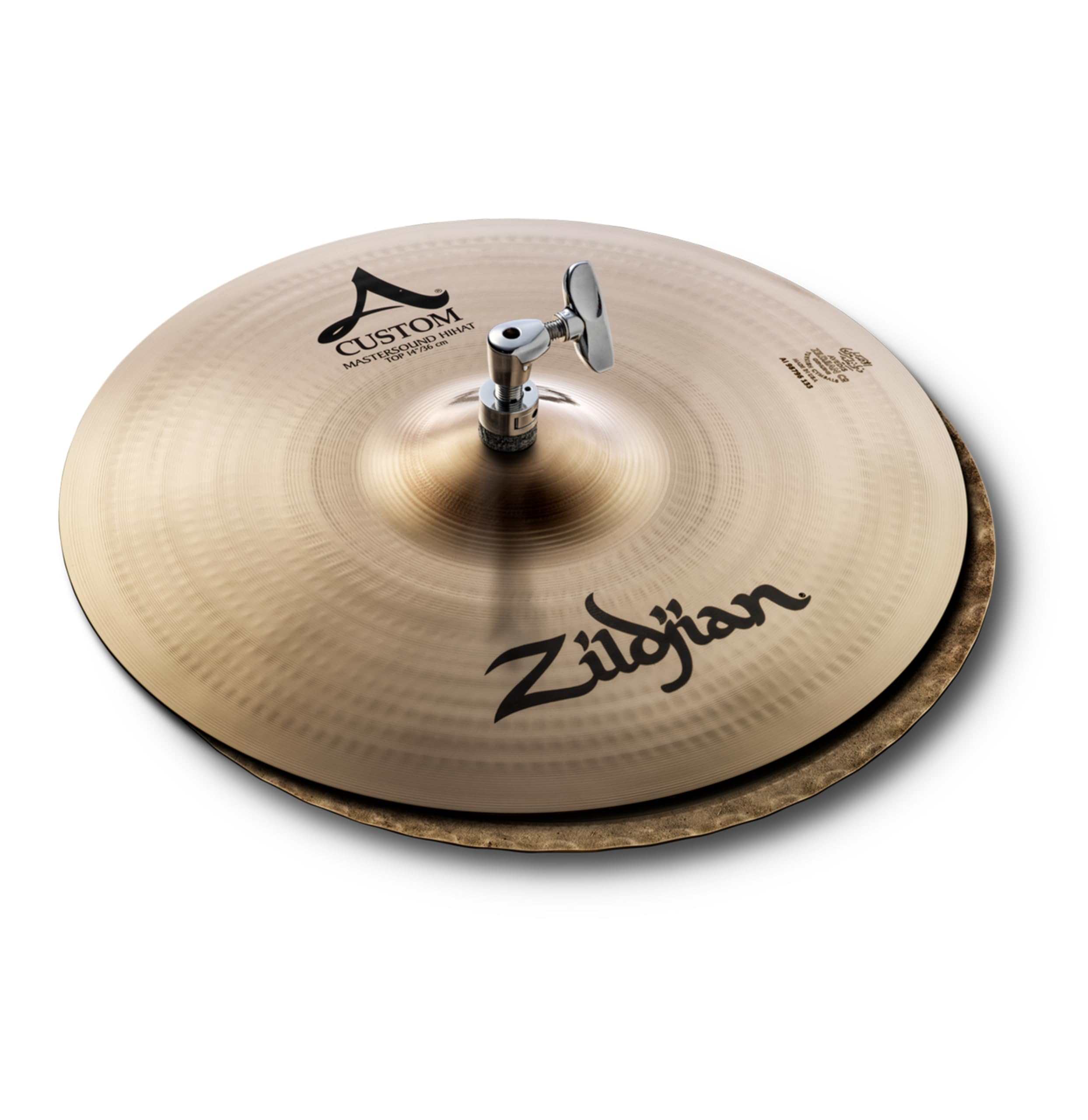 Zildjian A Custom Series - 14 Inch Mastersound Hi-Hat Cymbals - Pair