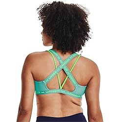 Under Armour Women's Crossback Low Bra, Neptune