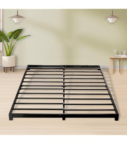 Amazon.com: YUSENHEEI 4 Inch Full Size Bed Frame, Heavy Duty