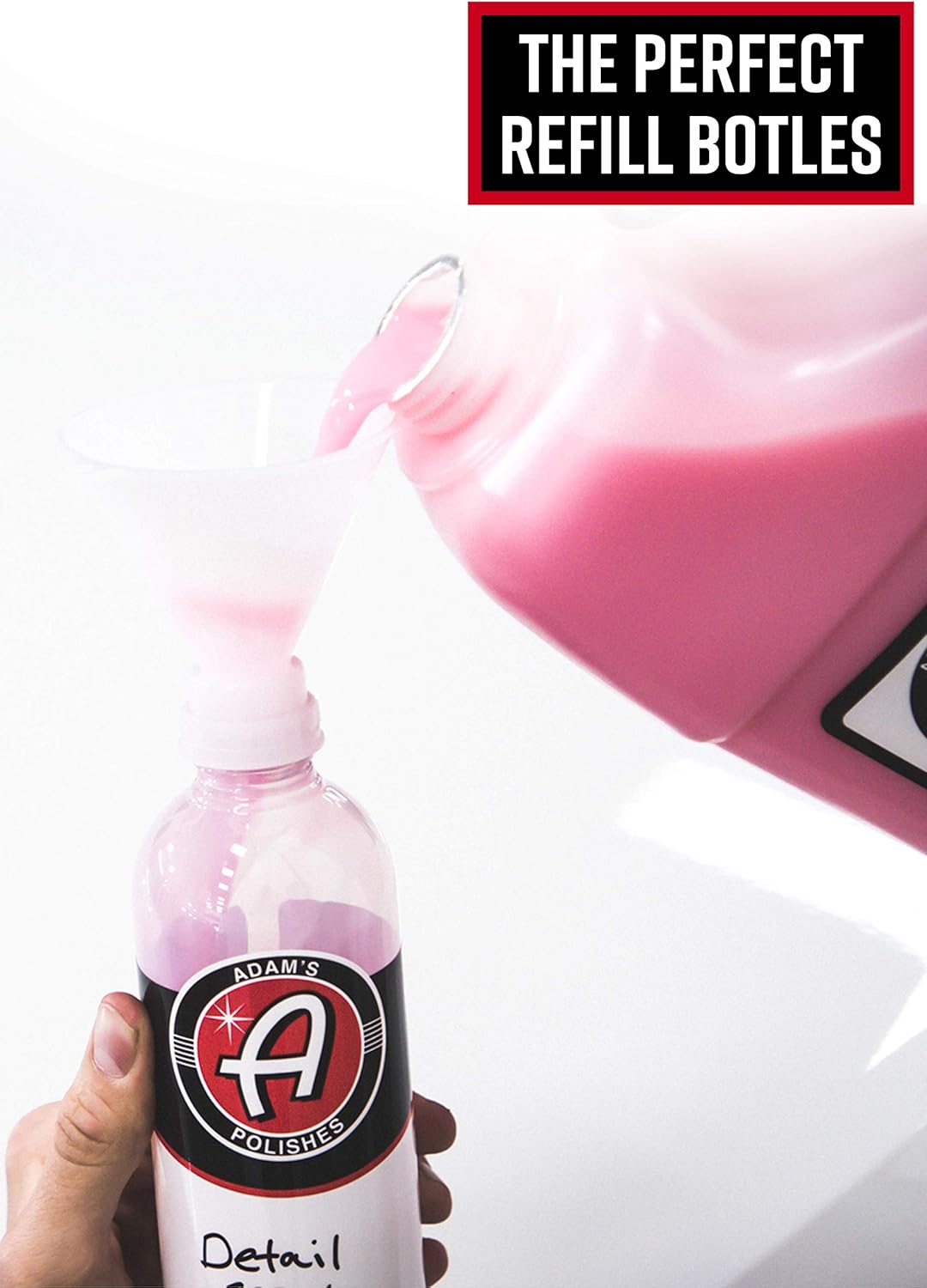 Adam's Empty Labeled Bottle (16 oz Refill Kit): Automotive