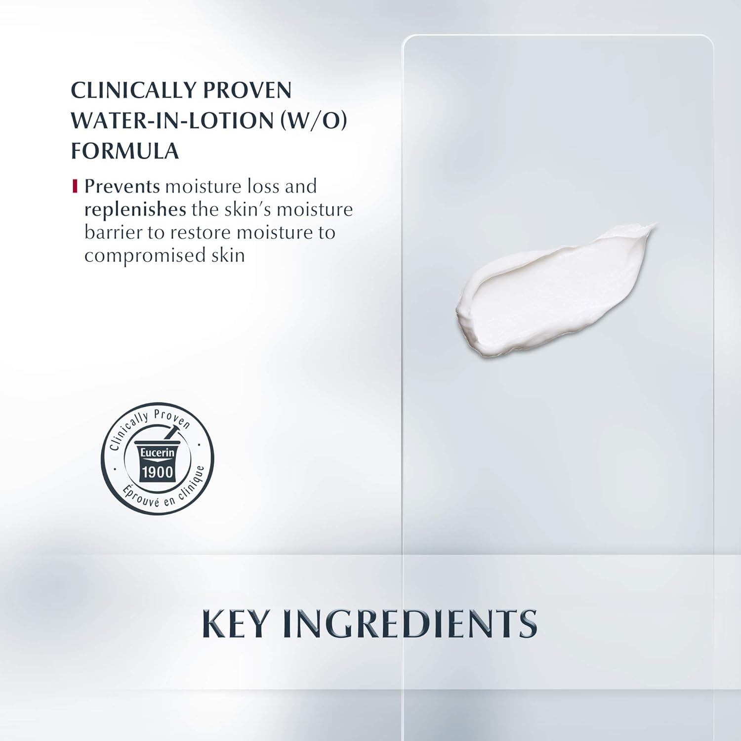 Eucerin Original Healing Cream - Fragrance Free, Rich Lotion for Extremely Dry Skin - 16 oz. Jar (Pack of 2) : Body Gels And Creams : Beauty
