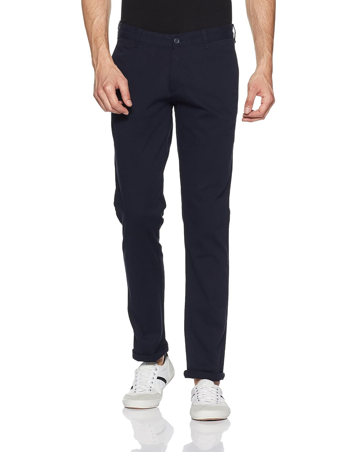 diverse men's slim fit casual trousers