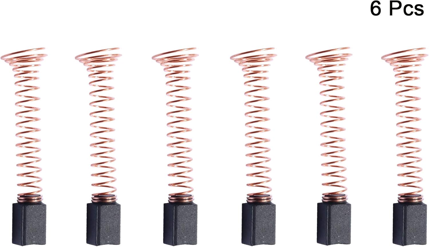 6 PCS Carbon Motor Brushes Compatible for Dremel 90930-05 Brush Repairing Part for 275, 285, 300, 395, 595(Type 3,4,5)