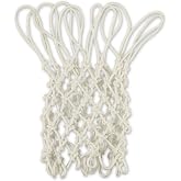 Basketball Net Replacement 1 Pack, Basketball Nets Heavy Duty Outdoor with 12 Loops, for All-Weather 21inches (10 oz), Anti Whip, Fits Standard Indoor or Outdoor Hoop, Rim Not Included