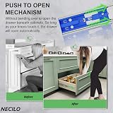 NECILO Push to Open 300mm Stainless Steel Drawer Runner 45 kg Pair view 2