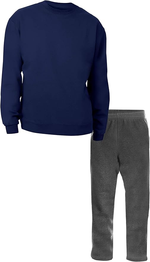 crew sweatshirt set