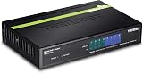 TRENDnet 8-Port Gigabit PoE+ Switch TPE-TG80G 123W PoE 16Gbps Switching Desktop view 1