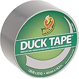 Duck Brand Colored Duct Tape, Dove Grey, 1.88 Inches x 20 Yards, Single Roll (285226)