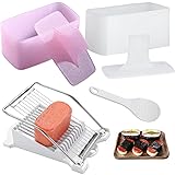 Spam Musubi Mold, 4 Pcs Musubi Maker Kit Spam