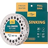 SF Full Sinking Fly Fishing Line Weight Forward Taper Fly Line for Freshwater WF4 5 6 7 8 9S 90FT IPS3/IPS5