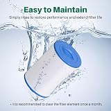 TOREAD 6CH-940 PWW50P3 Spa Filter 50 Micron 20.5cm 1.5in SAE 2 Pack view 5