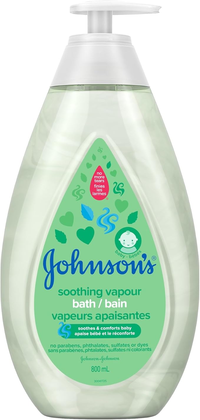 Johnson's Baby vapor bath, soothing baby wash with eucalyptus, 800ml Amazon.ca Beauty