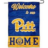 Pittsburgh Panthers Welcome To Our Home Double Sided Garden Yard Flag
