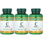 Nature's Bounty Vitamin C, 1000mg, 100 Caplets (Pack of 3)