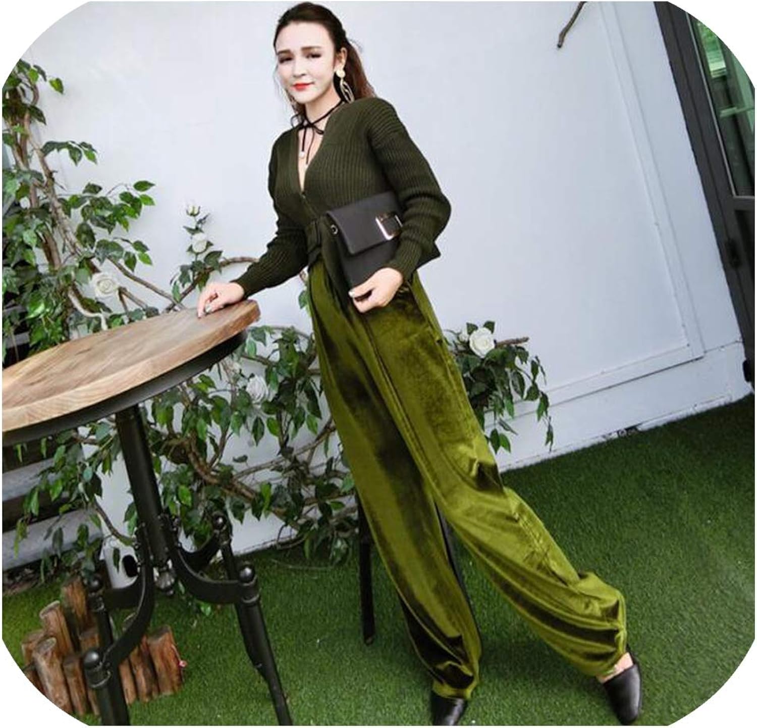 plus velvet pants
