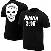 Suopaint Stone Cold Steve Austin 3:16 Retro T-Shirt - Mens