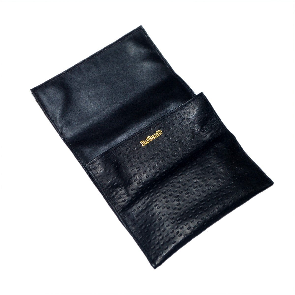 P2802 - Dr Plumb Peccary Roll Up Leather Tobacco Pouch