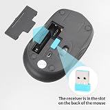 Rii Mini Wireless Keyboard and Mouse Ultra Slim 2.4G Set for PC Mac view 2