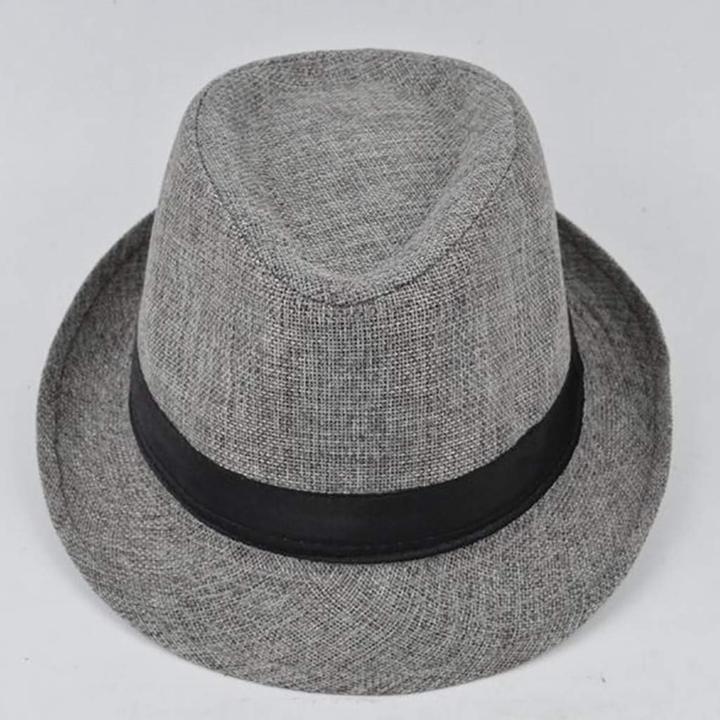 gray panama hat