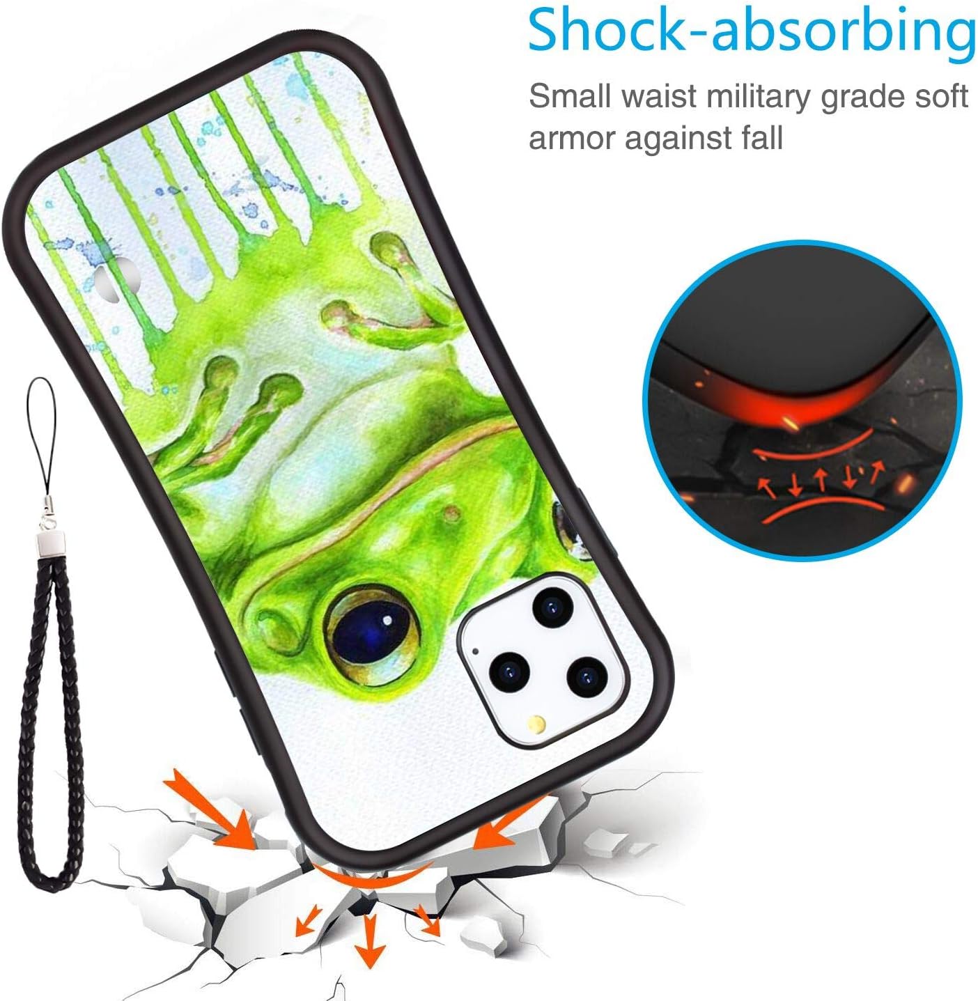 Frog Compatible with iPhone 11 Pro Max (2019) (6.5 Inch) Updated