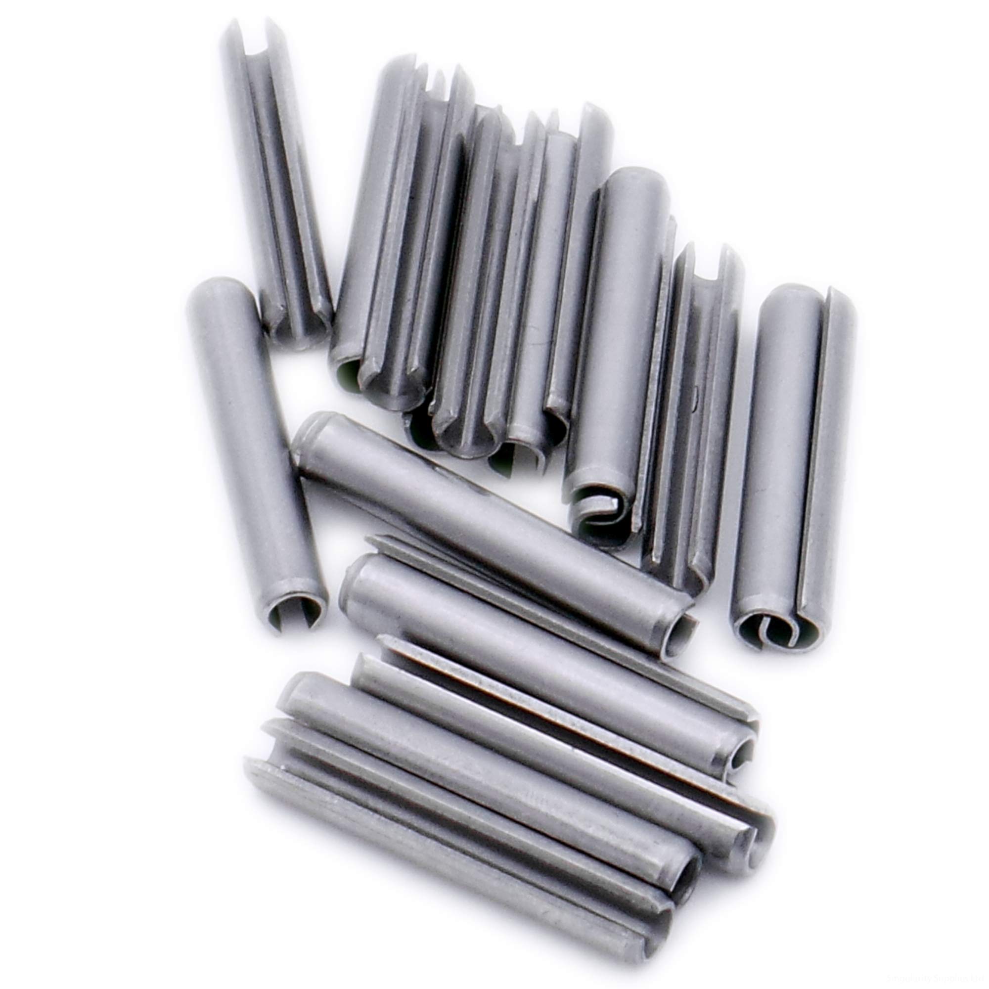D2.5 (2.5mm x 10mm) Slotted Spring Pin (Heavy) - Stainless Steel (A1) (Pack of 20)