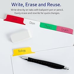 Avery Big Tab Write & Erase Dividers for 3 Ring