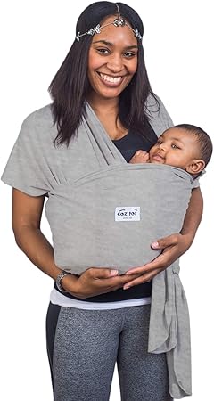 grey baby sling