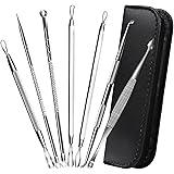 Teenitor 7 in 1 Pimple Popper Tool Kit Blackhead Remover Extractor Tool Kit, Blackhead Extractor and Pimple Tool Safe Treatme