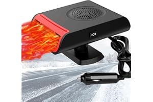 UMUACCAN 12 Volt Car Heater, 150W Portable Heater for Car Defroster, Car Heater that Plugs into Cigarette Lighter