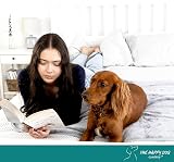 The Happy Dog Company 100% Waterproof Fleece Dog Blanket 100x120cm Grey view 8