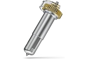 ALEYBLOODES Engraving Tip + QuickSwap Housing Compatible with Cricut Maker/Maker 3, Ideal for Engraving Long Lasting Designs on Glass, Acrylic, Metal & More, Original Version