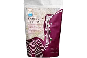 SEA TANGLE NOODLE COMPANY Sea Tangle Konaberry Kelp Noodles (12oz) - Low Calorie Asian Noodles for Healthy Noodle Dishes - Gluten Free, Keto Noodle Sub for Rice Noodles, Glass Noodles, Pad Thai Noodles, Vermicelli