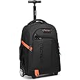 GOTECH Rolling Backpack, 18 inch Laptop Travel Backpack with Wheels for Men Women, Rolling Wheeled Backpack for Business Travel