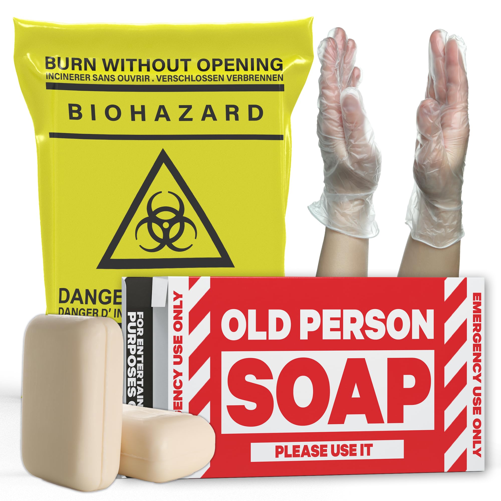 Old Person Soap | Retirement Novelty Prank Gift