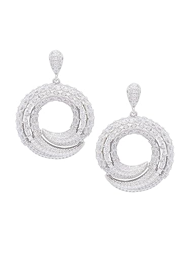 Coiled Brass Earring for Women