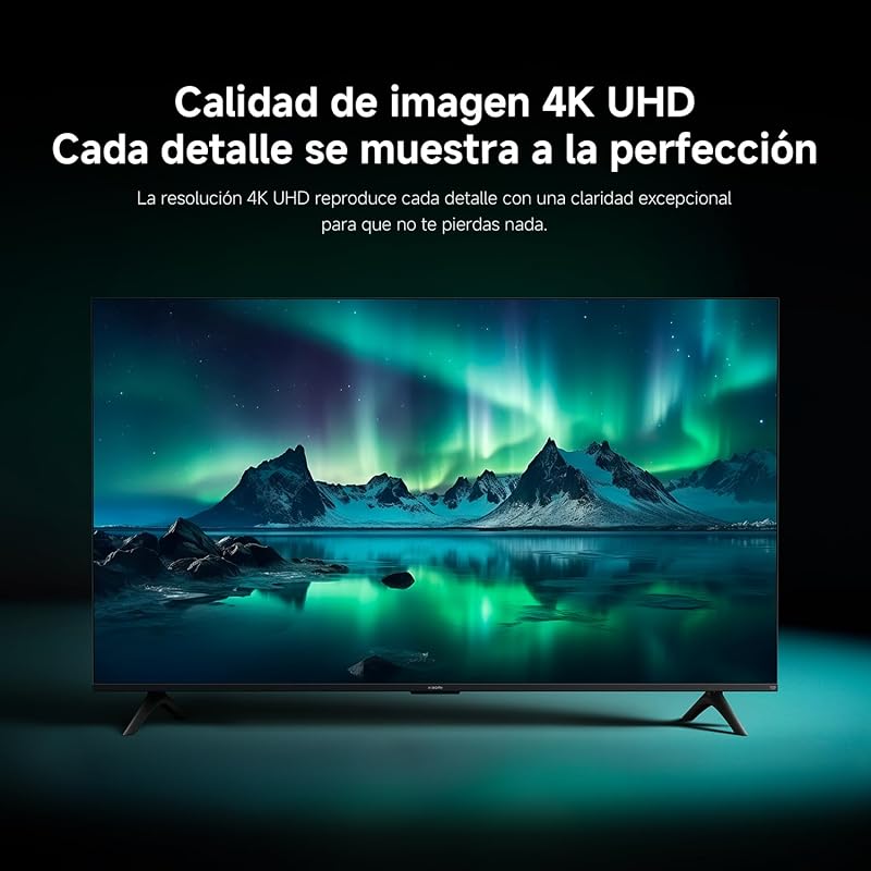 Xiaomi TV F 65 2026, 65 polegadas (165 cm), Smart TV 4K UHD, Fire TV, HDR10, MEMC, Game Boost Mode 120 Hz, Controle de voz com Alexa, 2GB+32GB, Compatível com Apple AirPlay, TV+