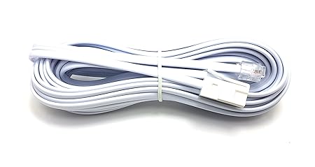 MainCore langes BT zu RJ11-Modem-Kabel für Modem, Fax, Sky, Telefon, Telephon-Anschluss, BT-Buchse, 2 Drähte (erhältlich in 2