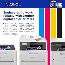 Brother Genuine TN229XLBK Black High Yield Printer