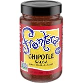 Frontera, Salsa Chipotle, 16 Ounce | Chipotle Hot Salsa; gluten-free; 0g added sugar; fits a low carb lifestyle; great for dipping, tacos, meal prep &amp; marinades