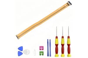 HYYHFIX Galaxy Tab A LCD Screen Display Connector Flex Cable Replacement for Samsung Galaxy Tab A Motherboard Mainboard Flex Cable Ribbon Repair Part Connector with Tools 10.1" SM-T510 SM-T515