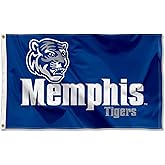Memphis Tigers Wordmark Logo Large Grommet Banner Flag